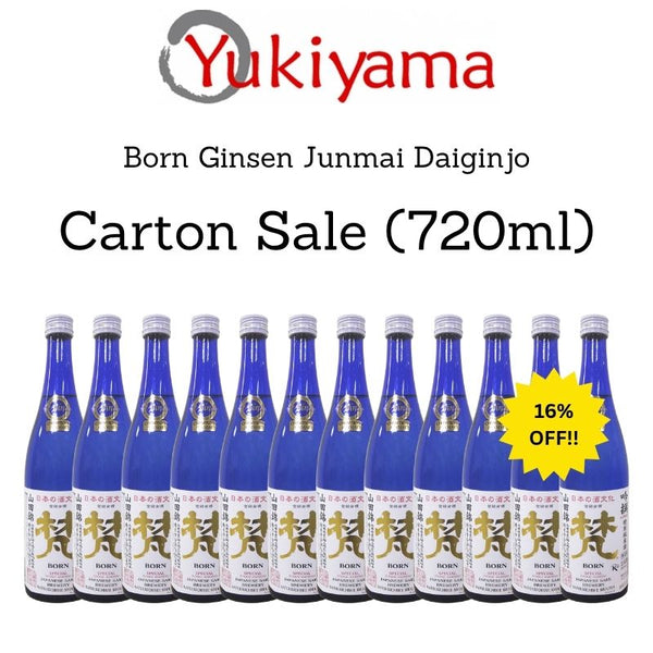 [Born] Ginsen Junmai Daiginjo Sake 16% (720ml)