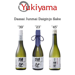 [Asahi Shuzo] Dassai "23" | "39" | "45" Junmai Daiginjo Sake 16% (300ml | 720ml | 1800ml) - Yukiyama.sg