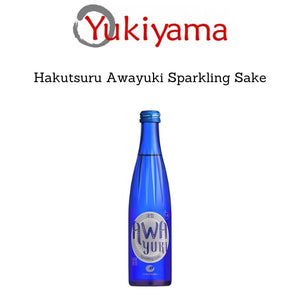 [Hakutsuru] Awayuki Sparkling Sake 5% (300ml) - Yukiyama.sg