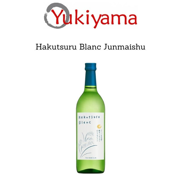 [Hakutsuru] Blanc Junmaishu 8% (720ml) - Yukiyama.sg
