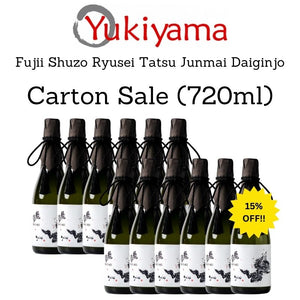 [Fujii Shuzo] Ryusei Tatsu Junmai Daiginjo 17% (720ml) - Yukiyama.sg