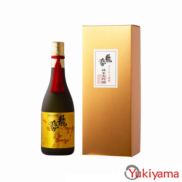 Fujii Shuzo Ryusei Junmai Daiginjo Gold Label 720ml 龍勢ゴールドラベル純米大吟醸 - Yukiyama.sg