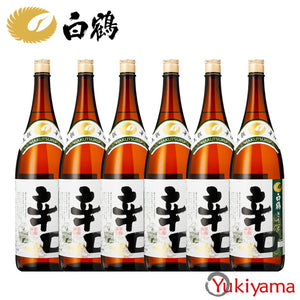 Hakutsuru Dry Sake Jyosen Karakuchi Alc 16% 1.8L x 6 Carton Sale - Yukiyama.sg