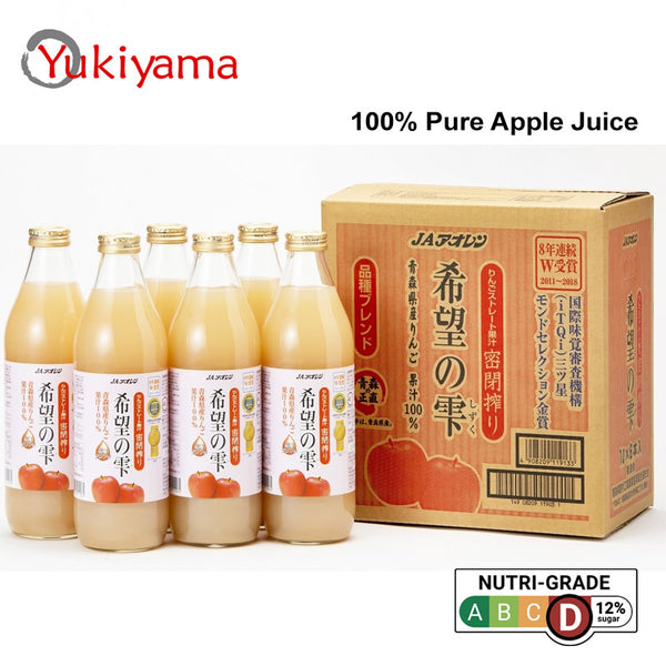 JA Aoren Kibou no Shizuku 1 Carton (6 bottle x 1L) - Yukiyama.sg