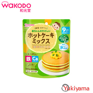 Wakodo Pancake Mix for Baby Green Vegetables - Yukiyama.sg