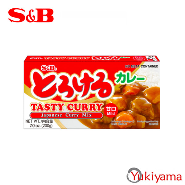 S&B Tasty Curry Mix Mild 200g - Yukiyama.sg