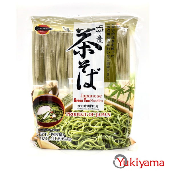 J-Basket Japanese Green Tea Soba - Yukiyama.sg