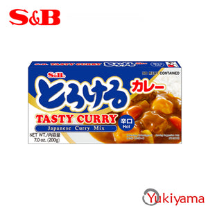 S&B Tasty Curry Mix Hot 200g - Yukiyama.sg