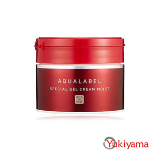 Shiseido Aqua Label Special Gel Cream Moisturizing 90g 5 in 1 - Yukiyama.sg