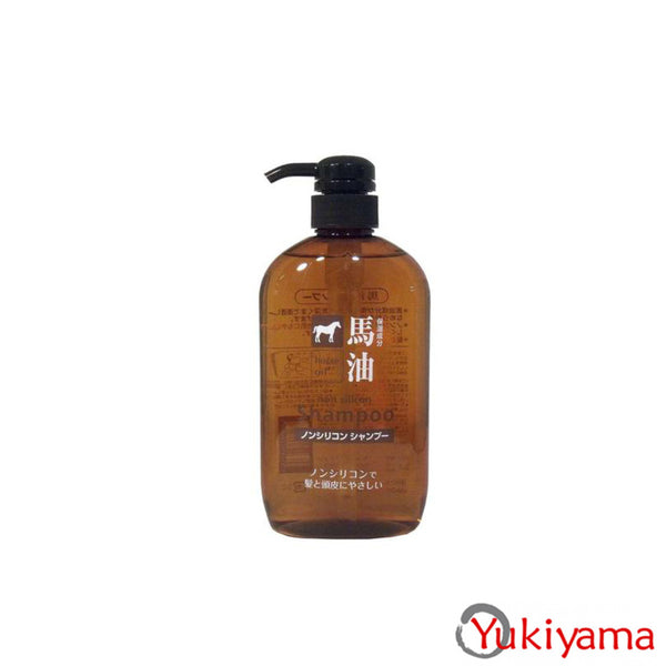 Kumano Horse Oil Shampoo 600ml - Yukiyama.sg