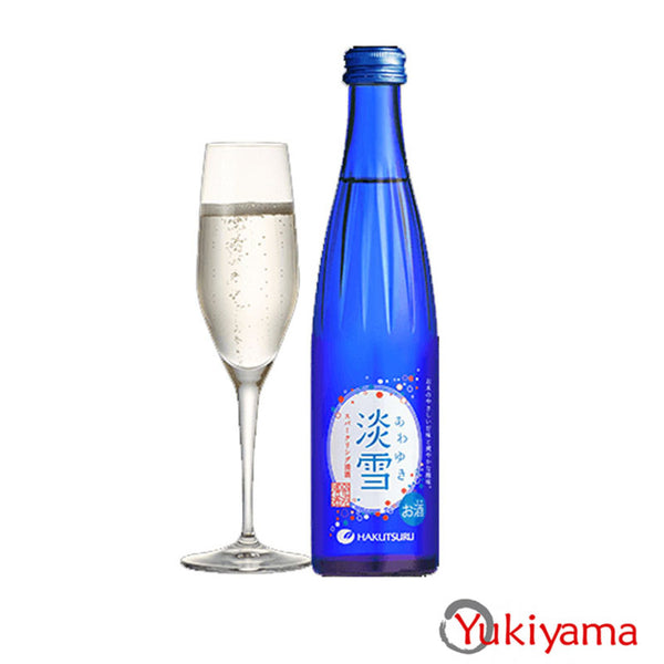 Hakutsuru Awayuki Sparkling Sake 300ml Abv 5 - Yukiyama.sg