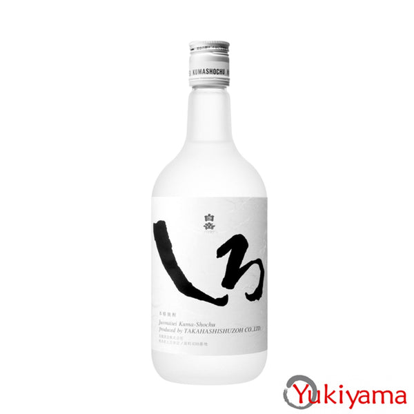 Hakutake Shiro Junmaisei Kumashochu 720ml 25% - Yukiyama.sg