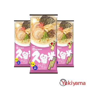 Marutai Kurume Nouko Tonkotsu Ramen Bundle of 3 - Yukiyama.sg