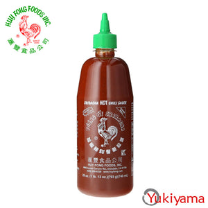 Huy Fong Sriracha Hot Chili Sauce Aka Rooster Sauce 793g No Calorie No Carb - Yukiyama.sg
