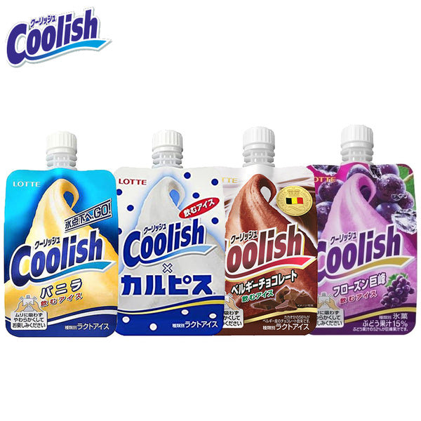 Lotte Coolish Ice Cream Vanilla/Belgium Choco Carton Sale (24 Pieces) - Yukiyama.sg