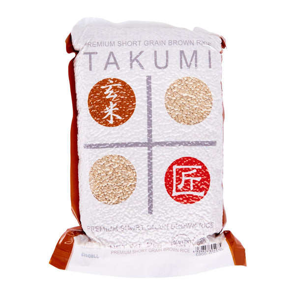 Takumi Japonica Premium Short Grain Brown Rice 2KG - Yukiyama.sg