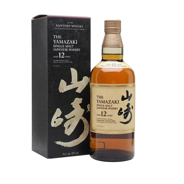 Suntory The Yamazaki 12 Year Single Malt Japanese Whisky 700ml - Yukiyama.sg